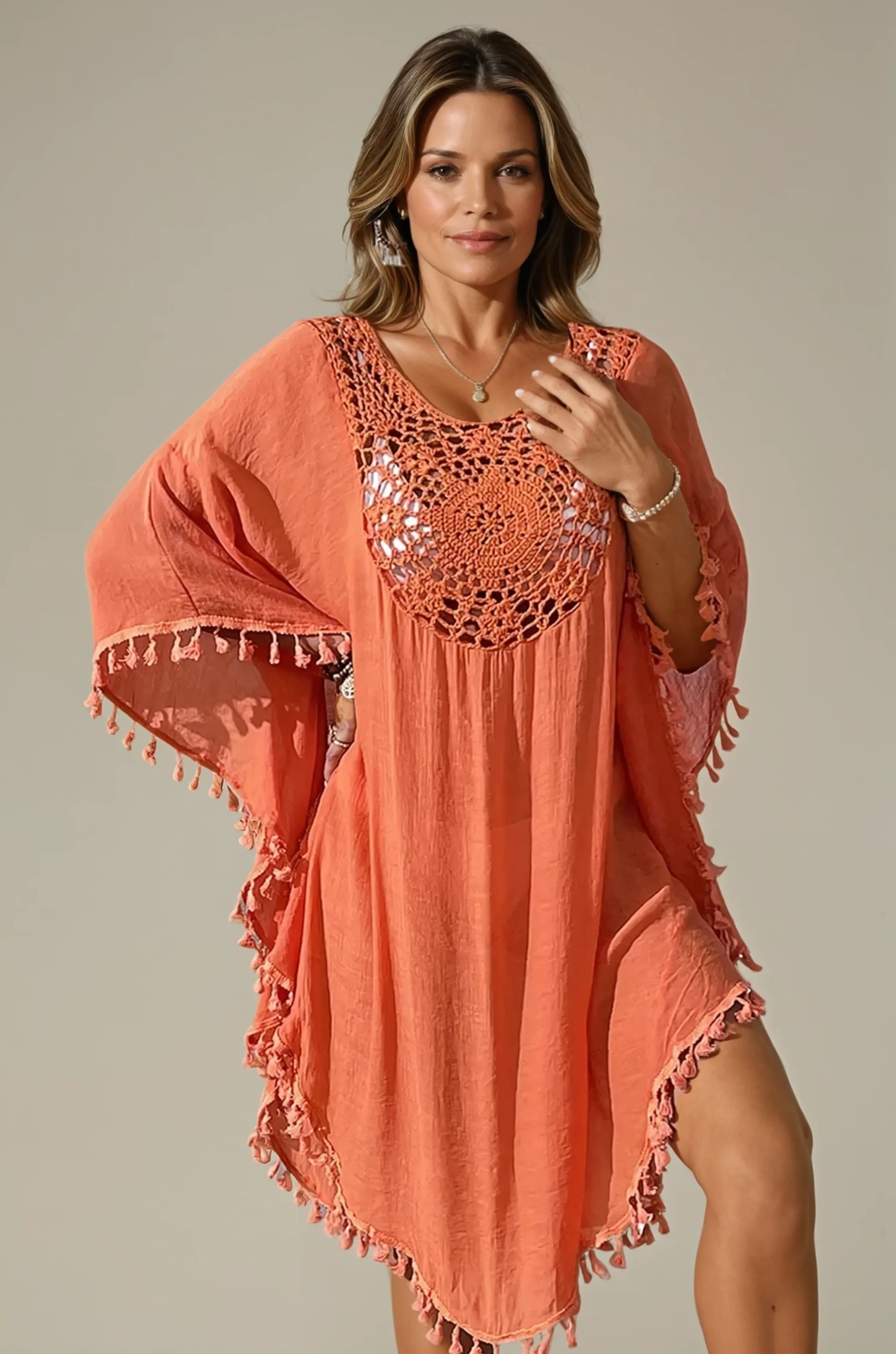 Brooklyn - Boho Chic Cover-Up for Woman