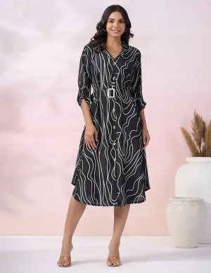 Buy Black Silk Ethnic Dress For Women Online In India - Zola