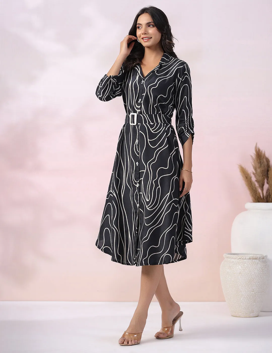 Buy Black Silk Ethnic Dress For Women Online In India - Zola