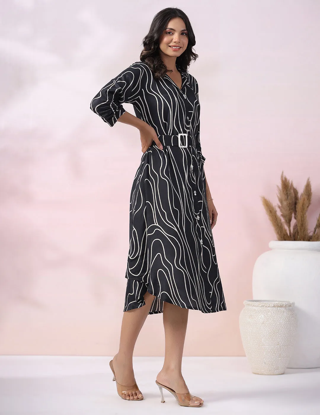 Buy Black Silk Ethnic Dress For Women Online In India - Zola