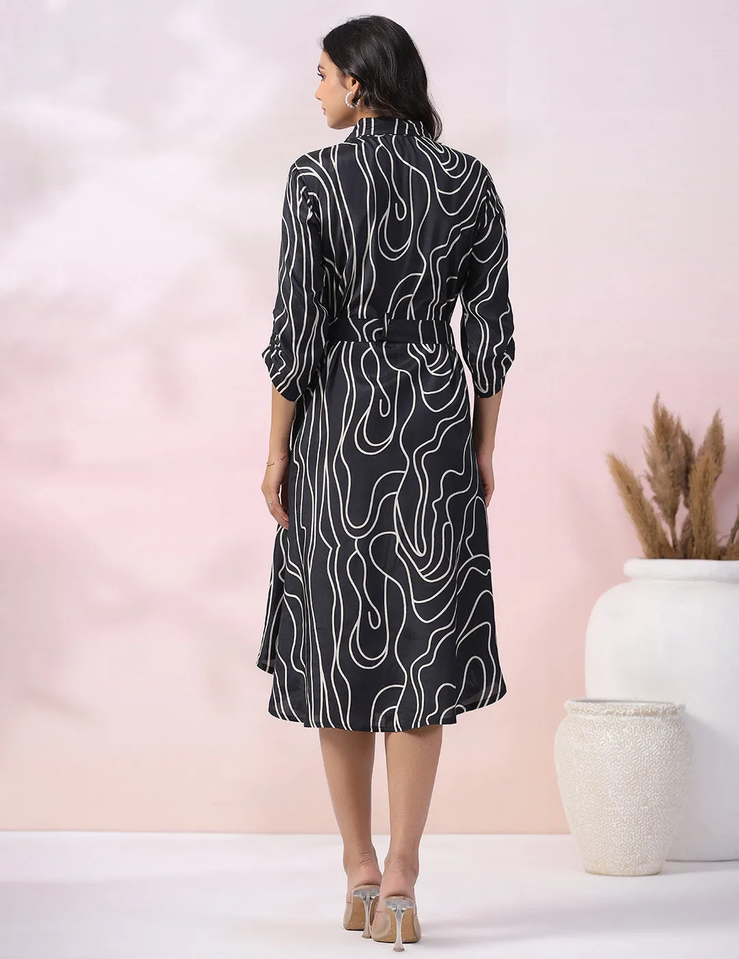 Buy Black Silk Ethnic Dress For Women Online In India - Zola