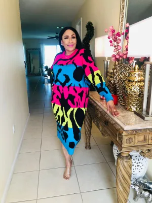 CANDY SWEATER DRESS
