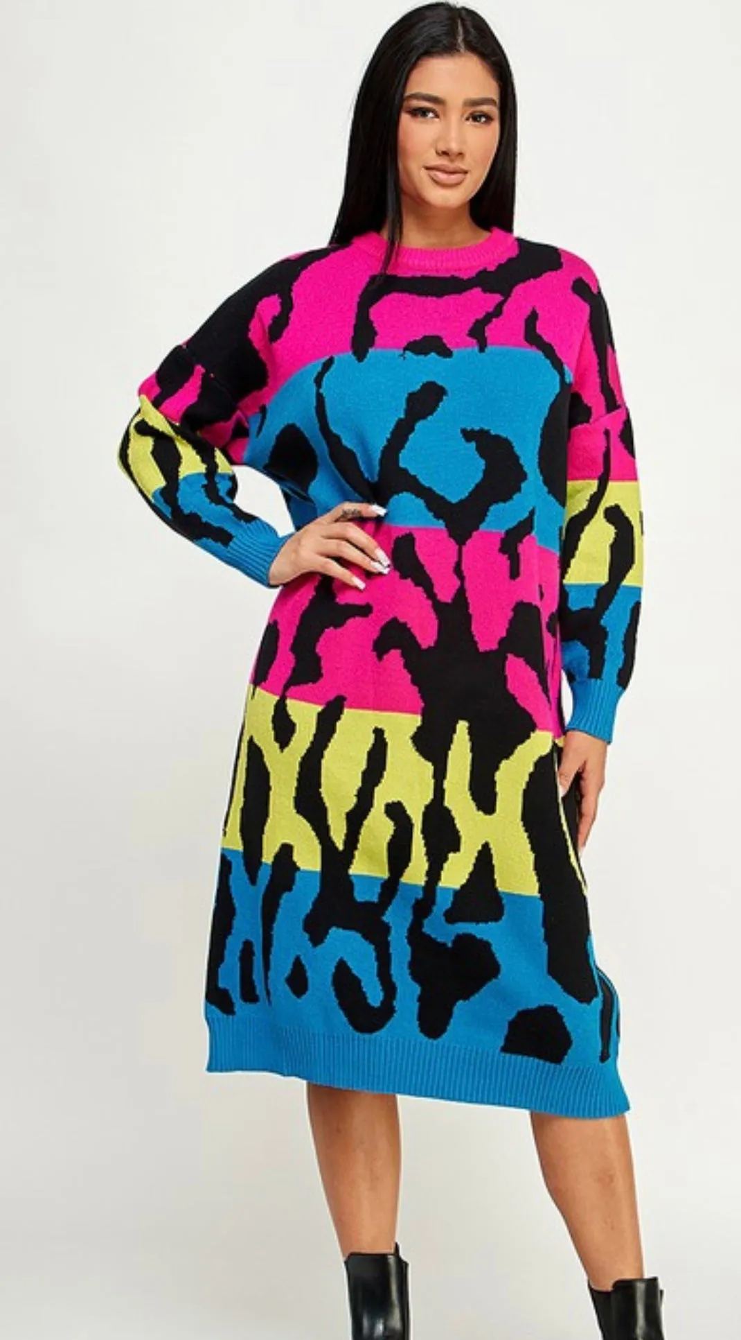 CANDY SWEATER DRESS