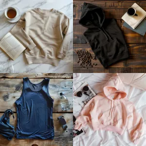 Casual Clothing Collection AI MidJourney Image Prompt, 9074