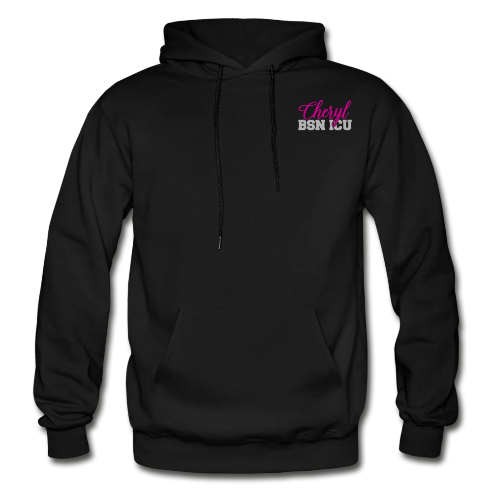 Cheryl BSN ICU Gildan Heavy Blend Adult Hoodie