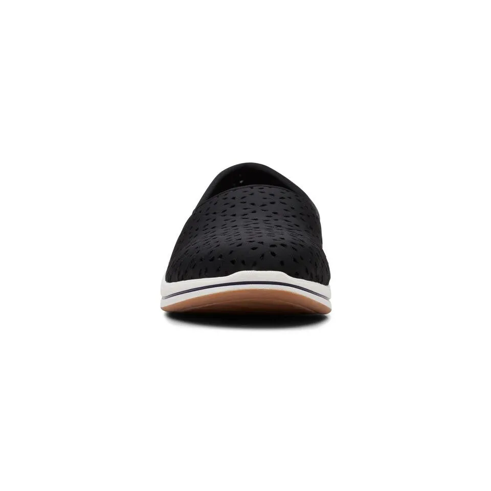 Clarks Women's Breeze Emily Black | White