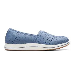 Clarks Women's Breeze Emily Blue Textile 26177215