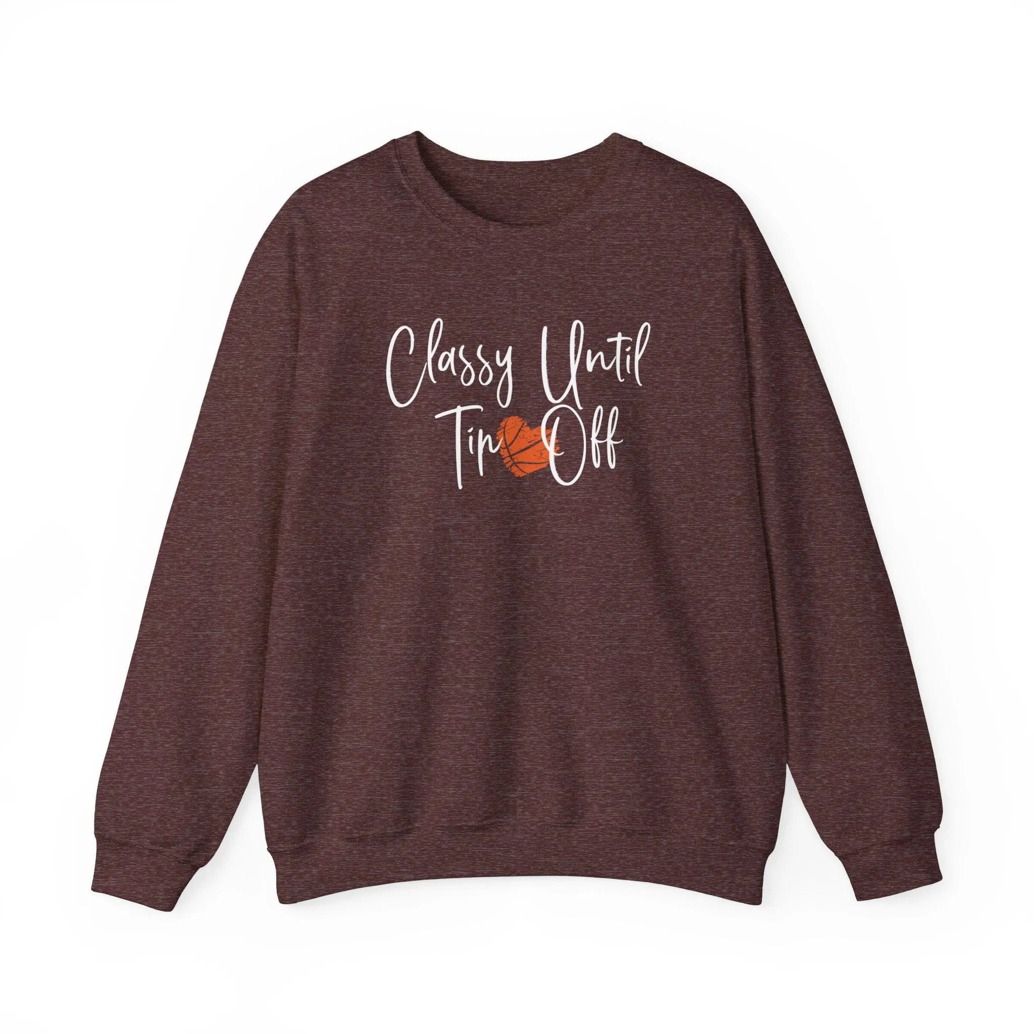 Classy Until Tip-Off - Girl Basketball Sweater