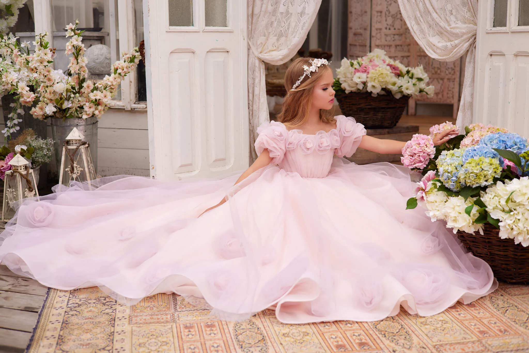 Clemence Flower Girl Dress