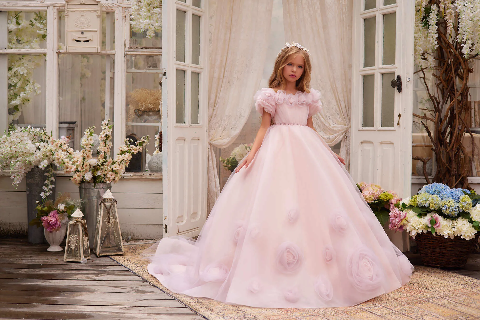 Clemence Flower Girl Dress