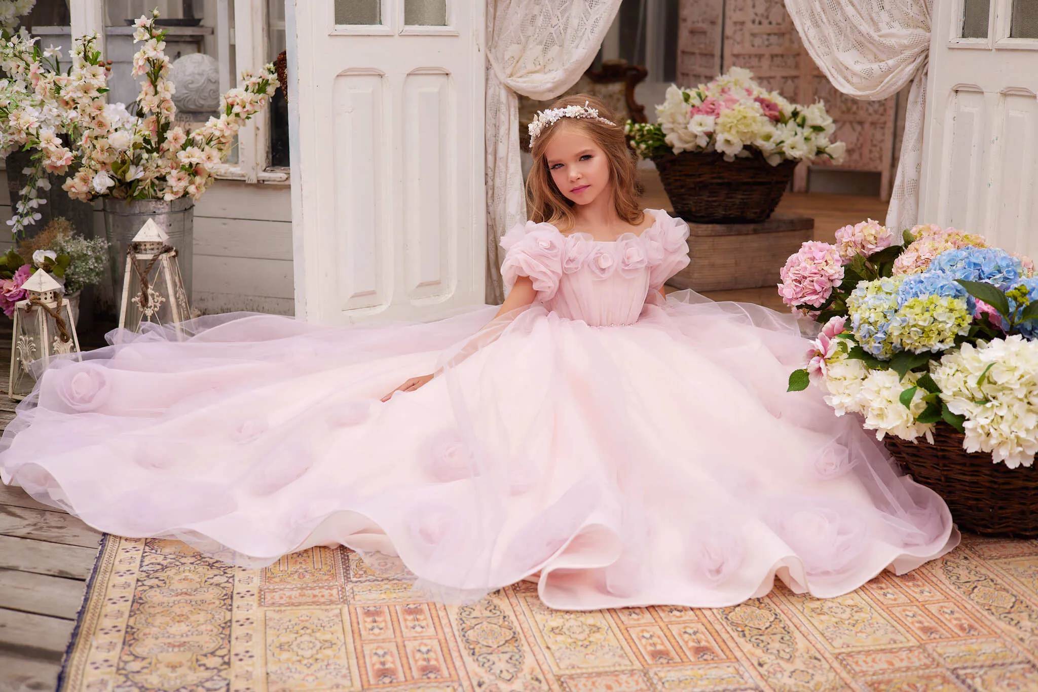 Clemence Flower Girl Dress