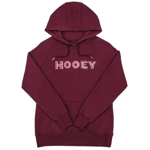 CLHH1196BU Maroon Ladies Hooey Hoodie- Artisan- Internal Phone Poclet