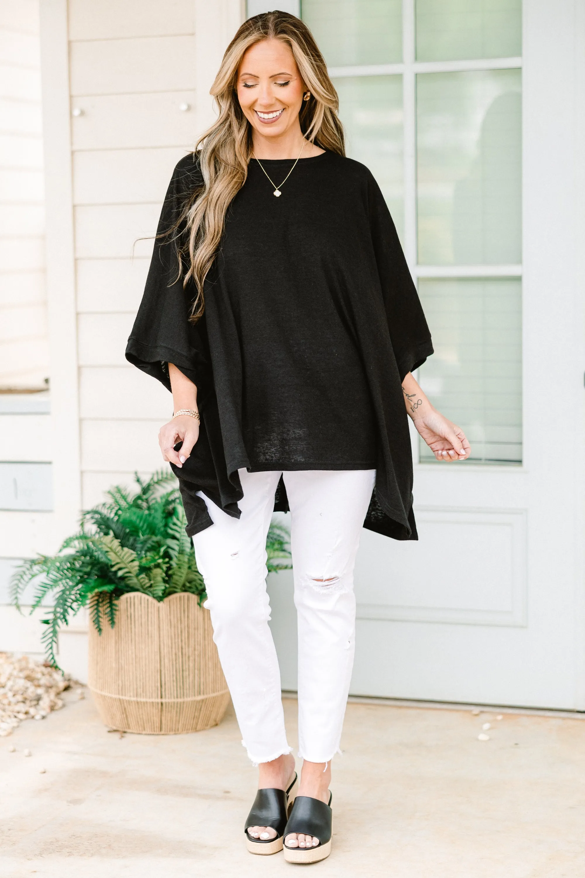 Comparing The Two Tunic, Black