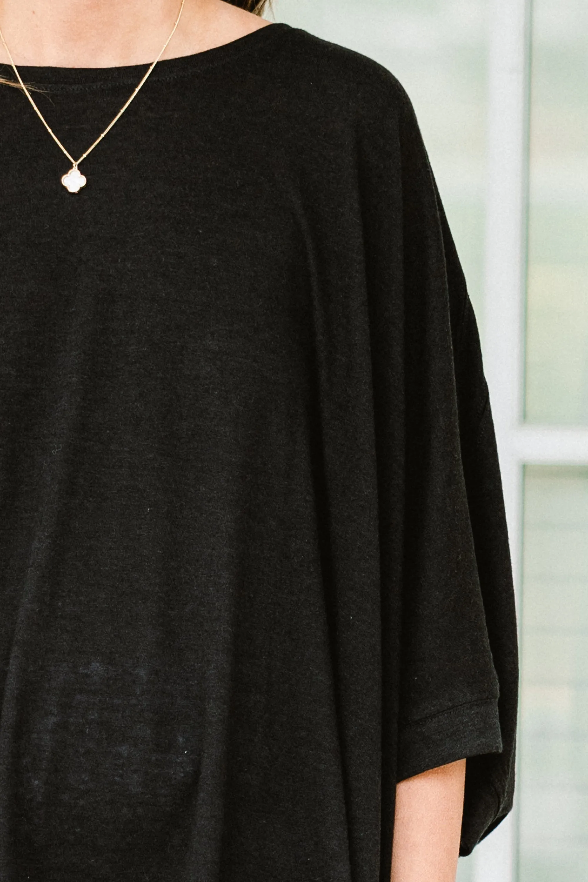 Comparing The Two Tunic, Black