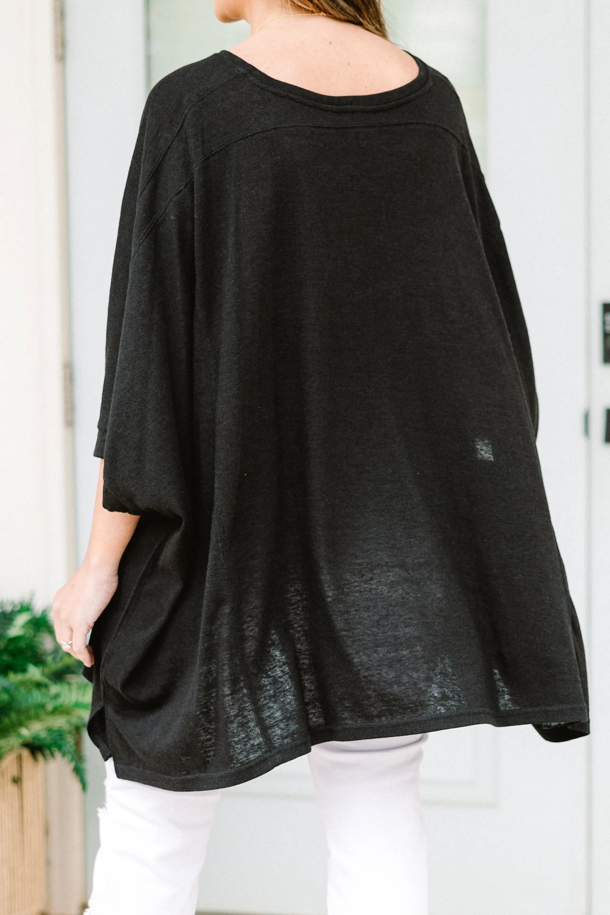 Comparing The Two Tunic, Black