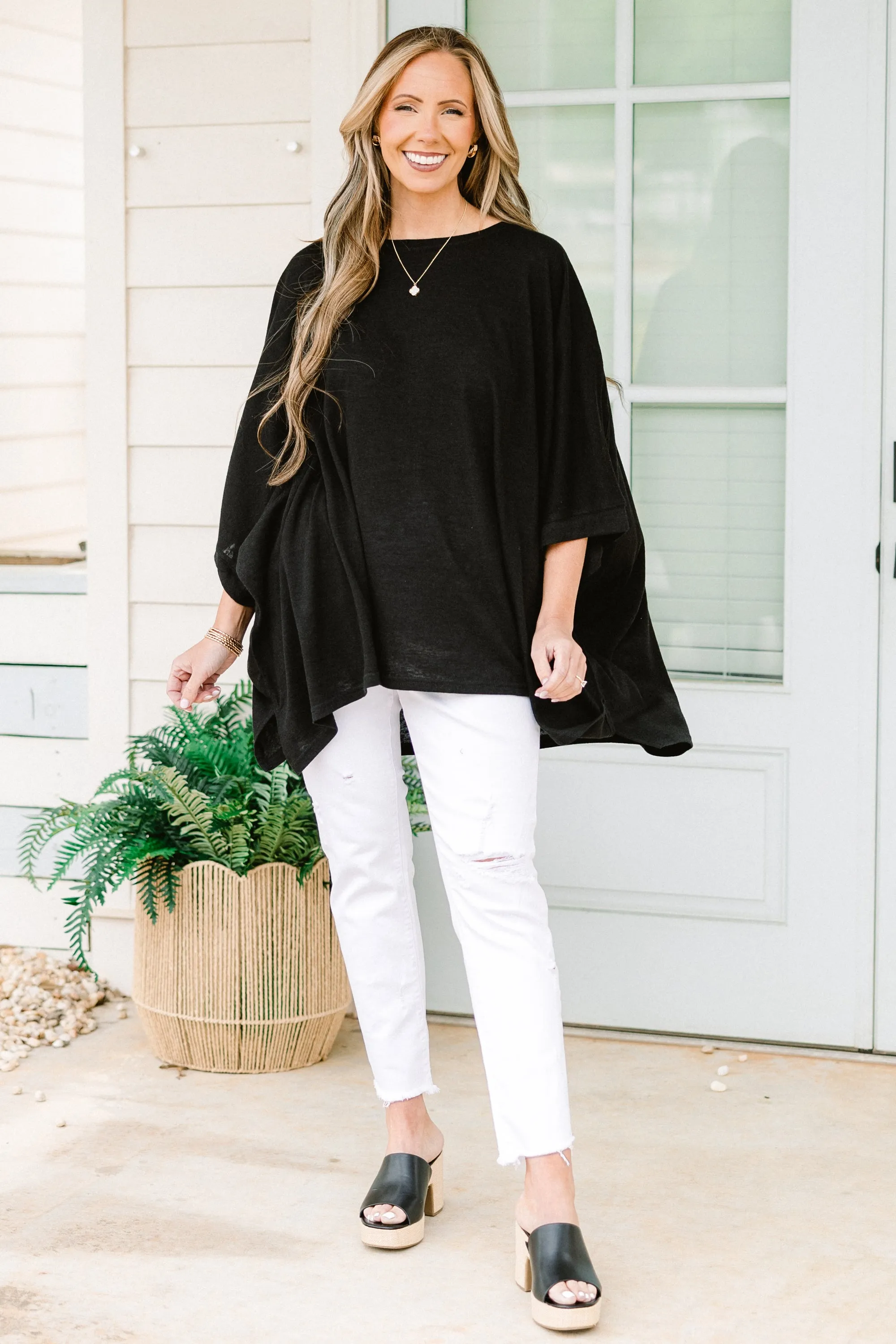 Comparing The Two Tunic, Black