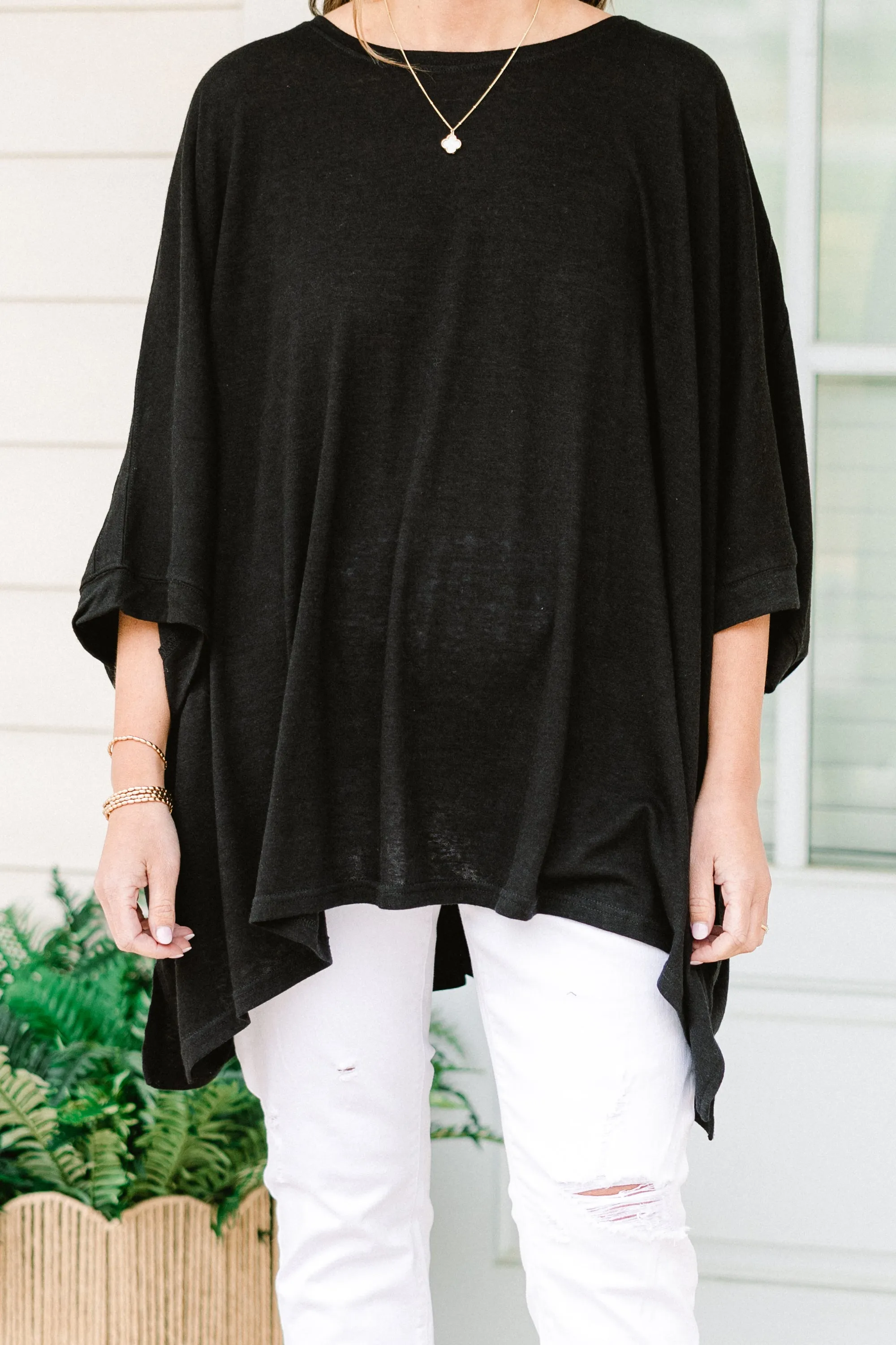 Comparing The Two Tunic, Black