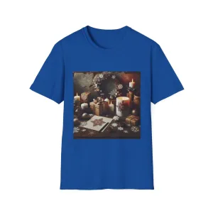 Cozy Holiday Vibes Unisex Softstyle T-Shirt - Perfect Gift for Christmas Celebrations