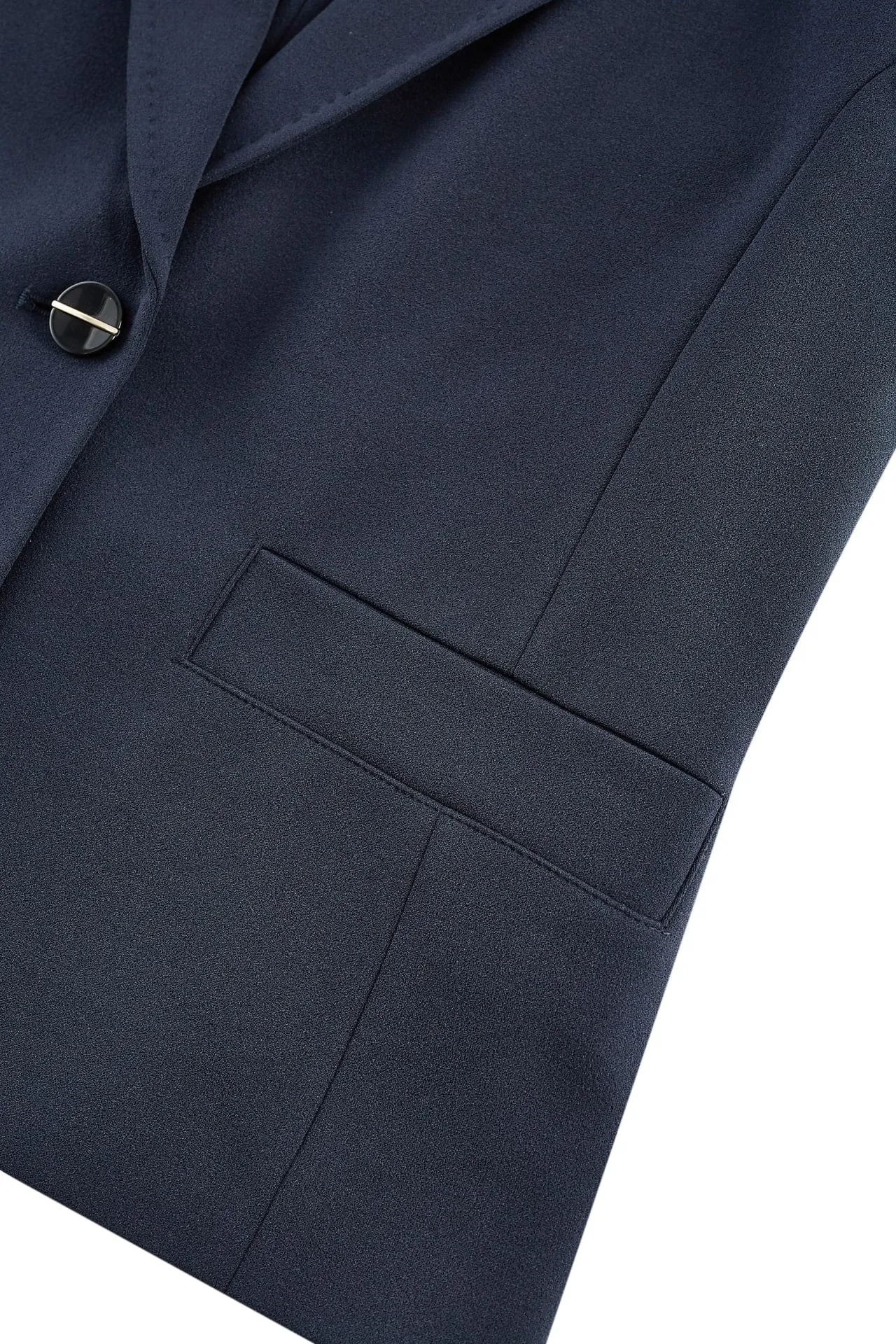 Crepe Knit Casual Blazer