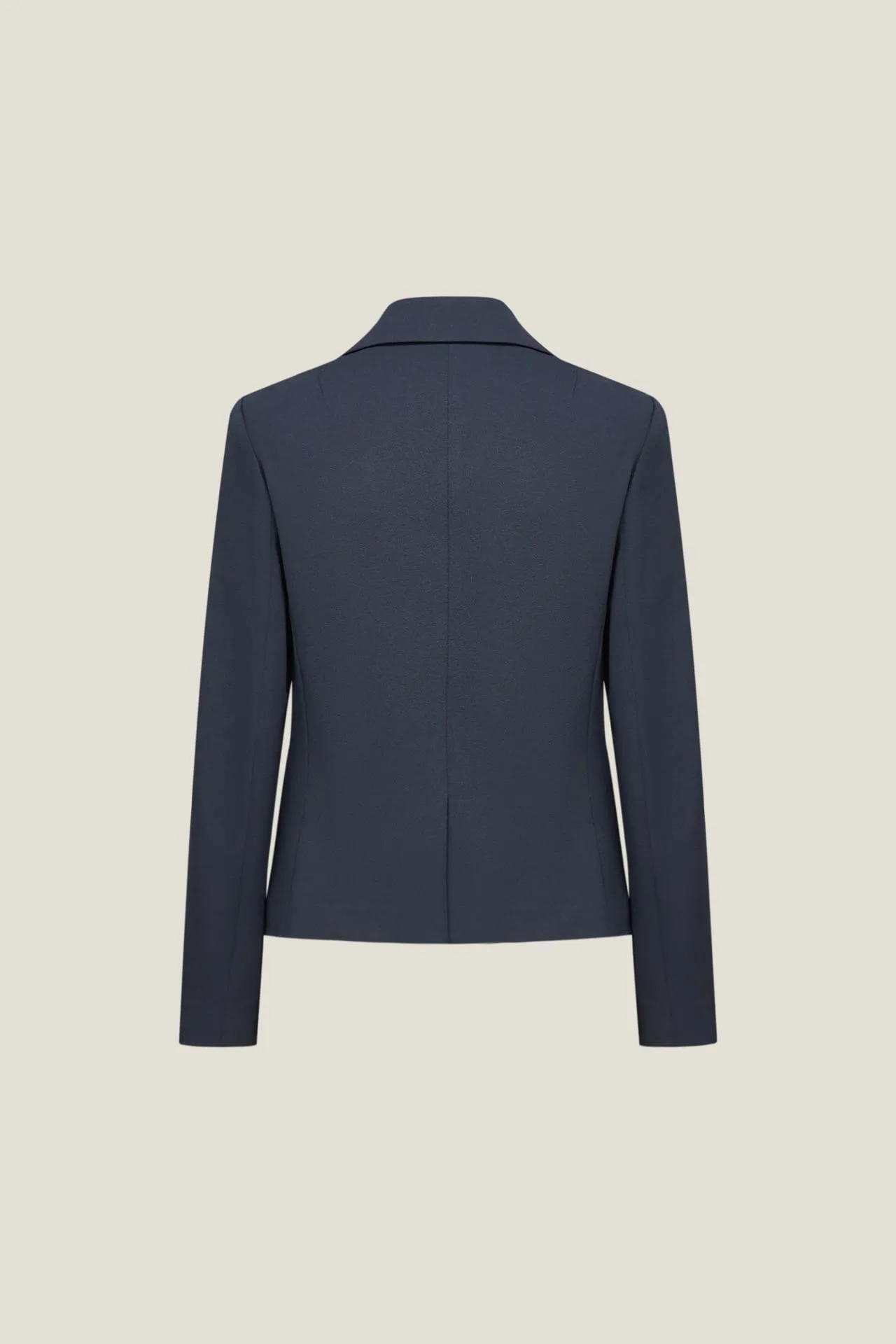 Crepe Knit Casual Blazer