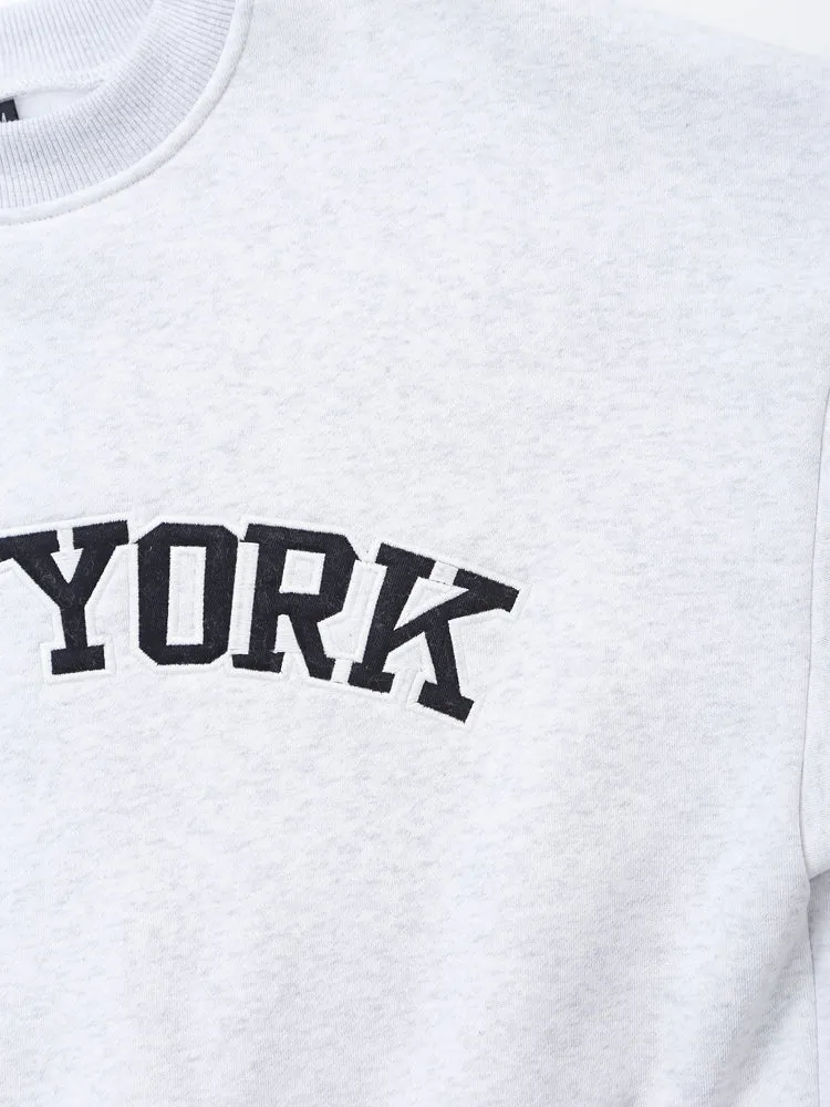 Crew Neckline New York Sweatshirt