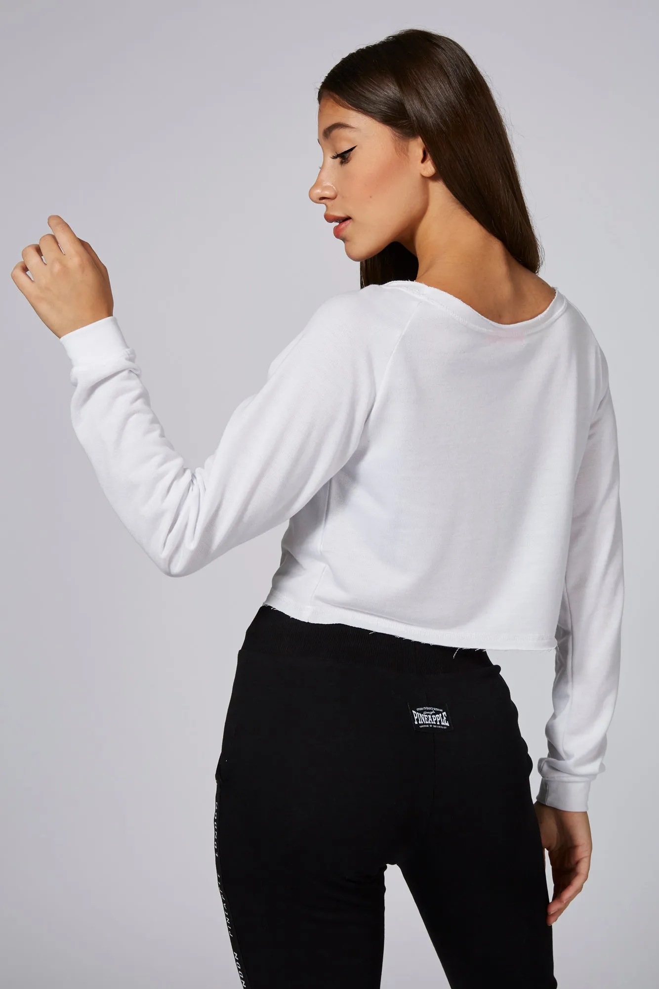 Crop Retro Off Shoulder Top