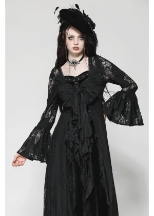 Dark In Love Secret Garden Jas in Zwart