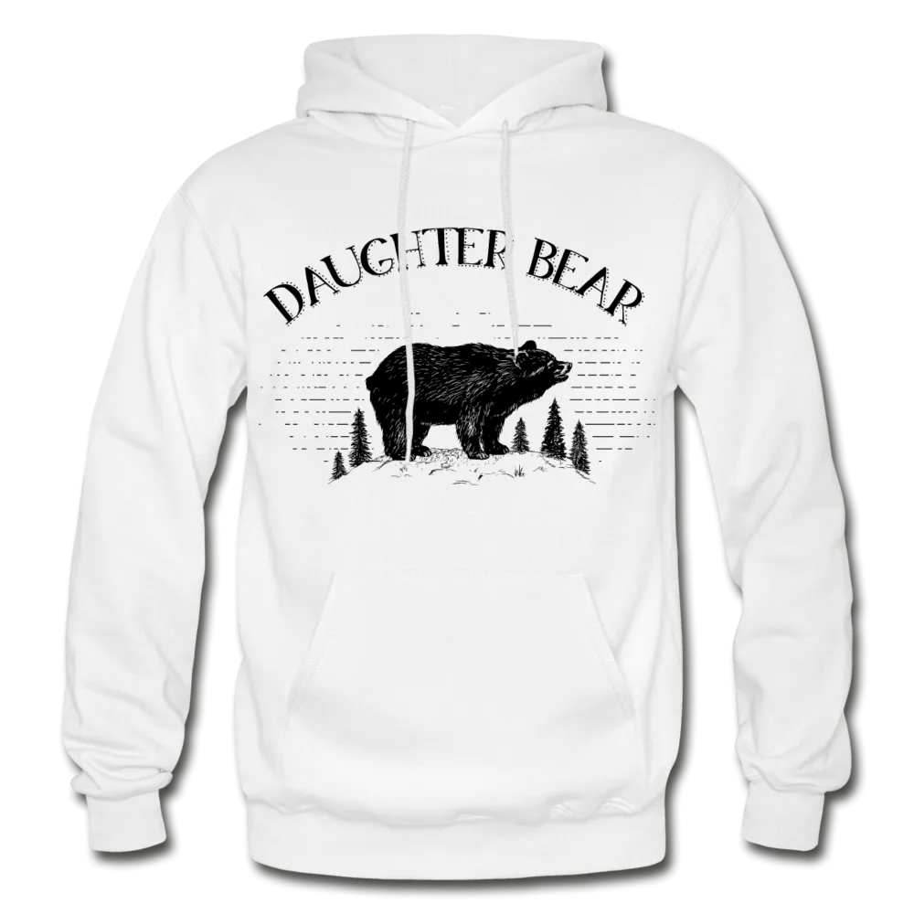 Daughter Bear Gildan Heavy Blend Adult Hoodie