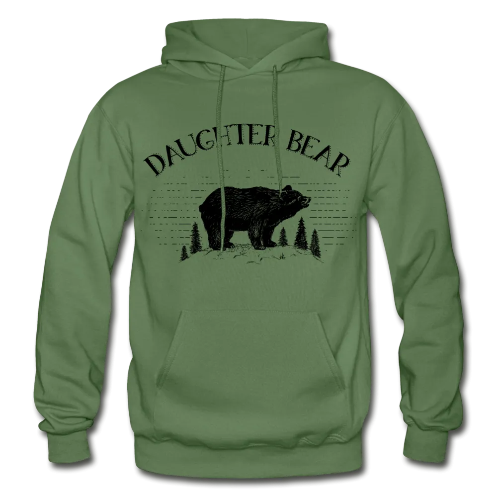 Daughter Bear Gildan Heavy Blend Adult Hoodie