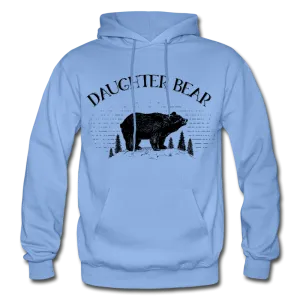 Daughter Bear Gildan Heavy Blend Adult Hoodie