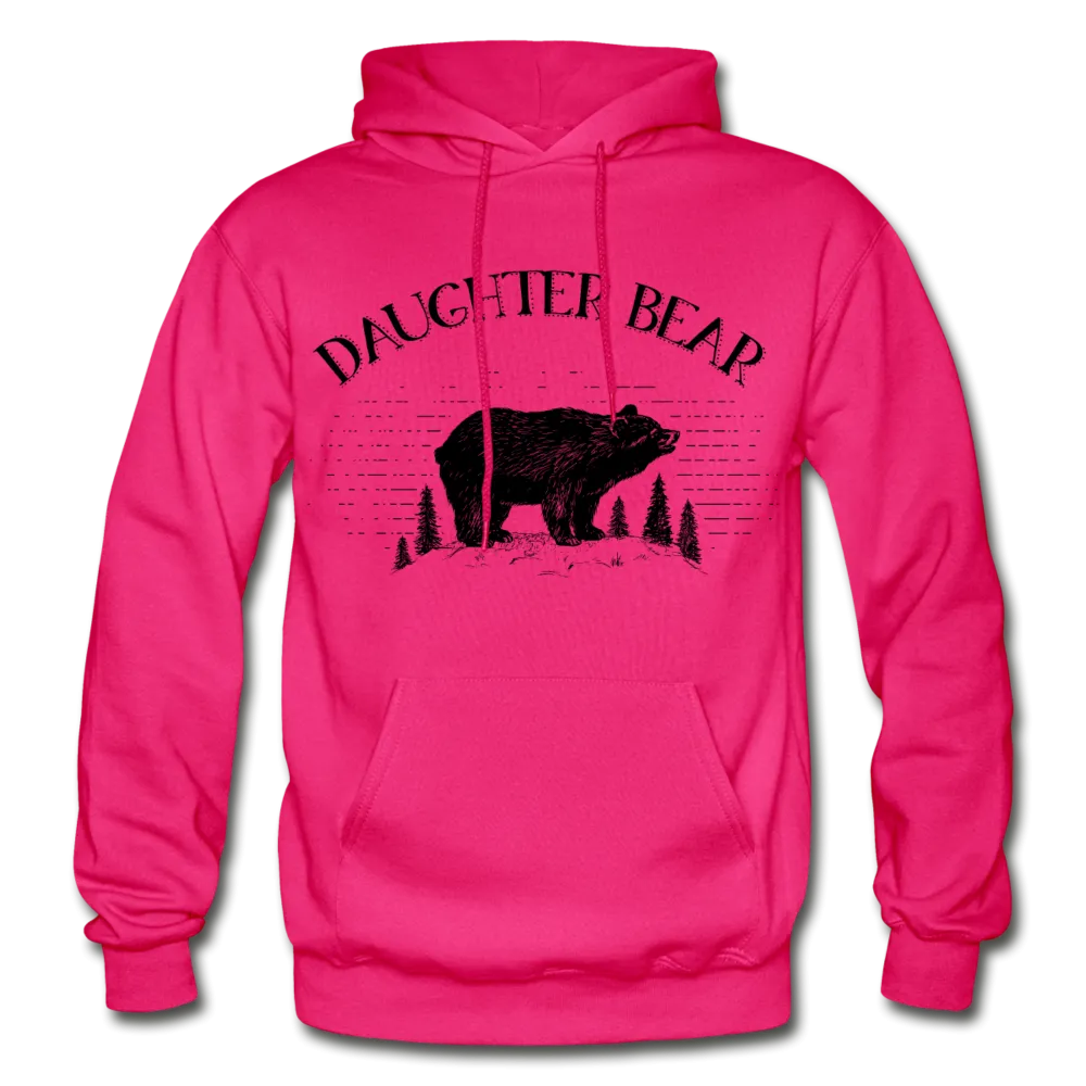 Daughter Bear Gildan Heavy Blend Adult Hoodie