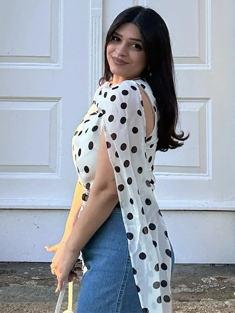 Desiree - Elegant sleeveless top