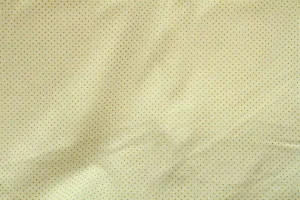DO: Tiny Gold Dots Cream Patchwork / Craft Fabric---OUT OF STOCK