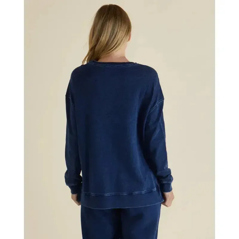 Easy Crew Sweat / Indigo Wash