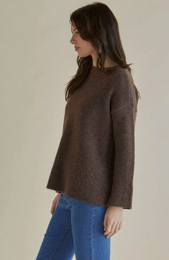 Edith Knit Jumper - Chocolate