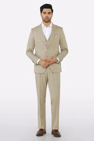 Fawn Formal 3PC Suit