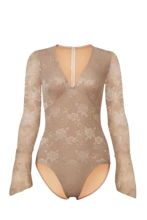 Fla LaceFlex™ Embroidered Leotard