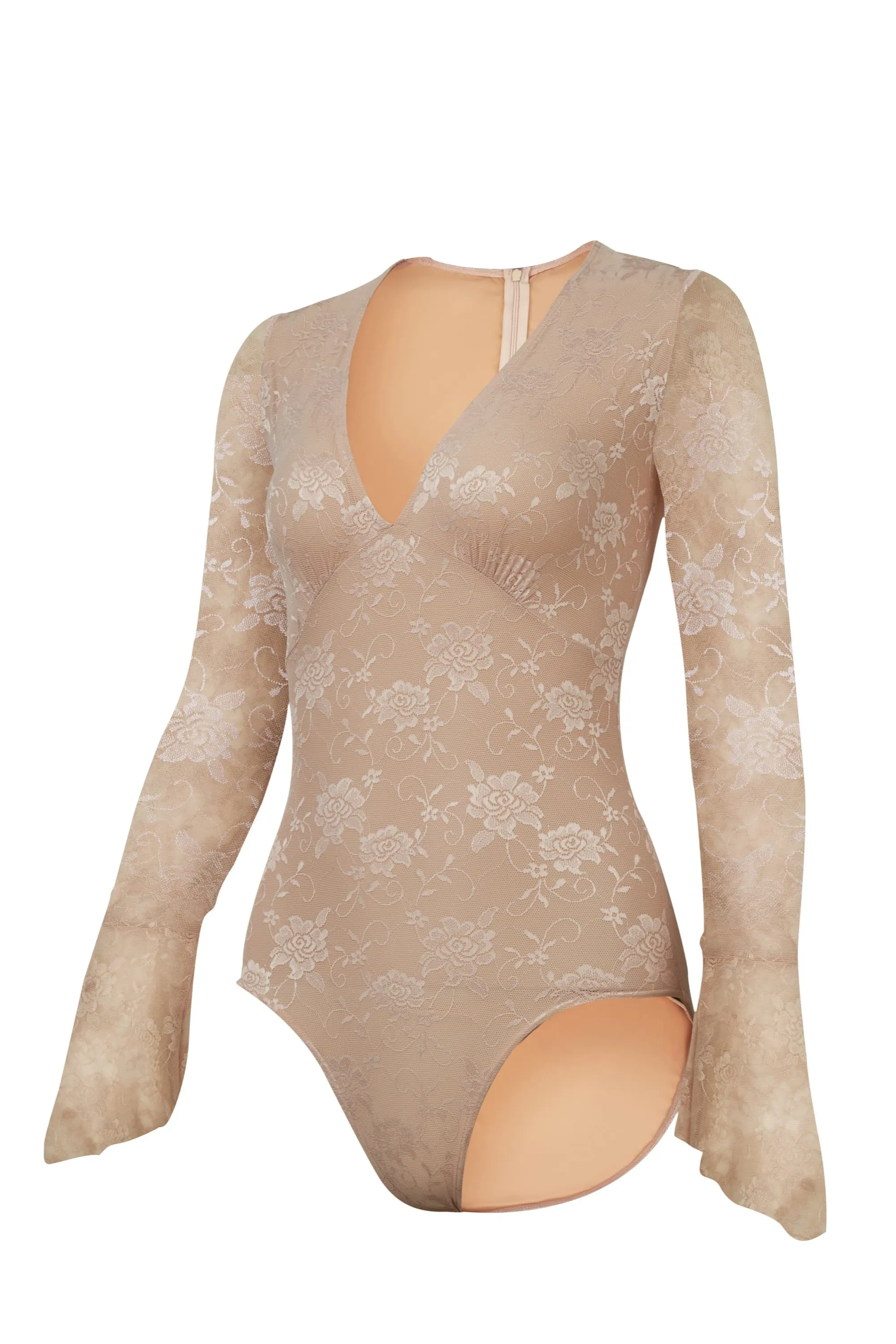 Fla LaceFlex™ Embroidered Leotard