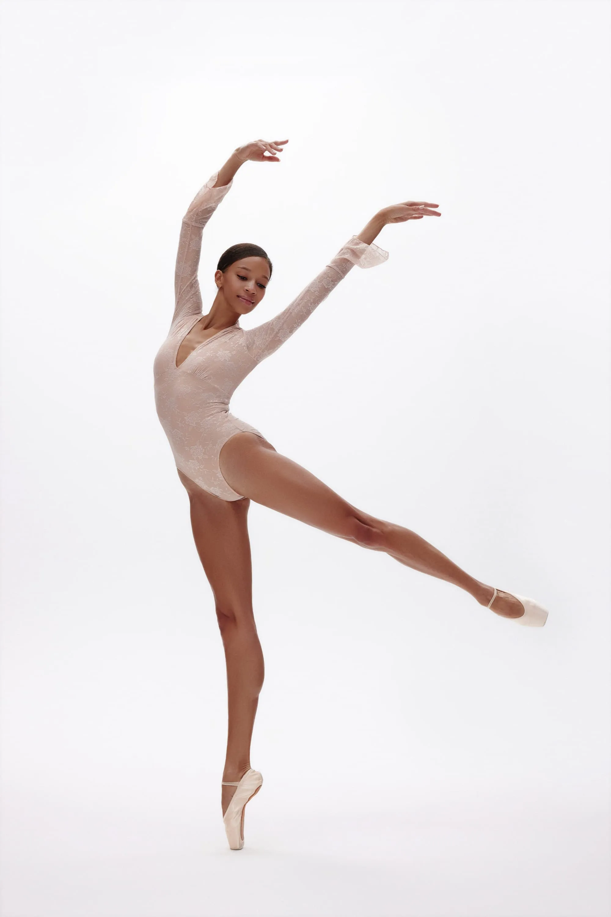 Fla LaceFlex™ Embroidered Leotard