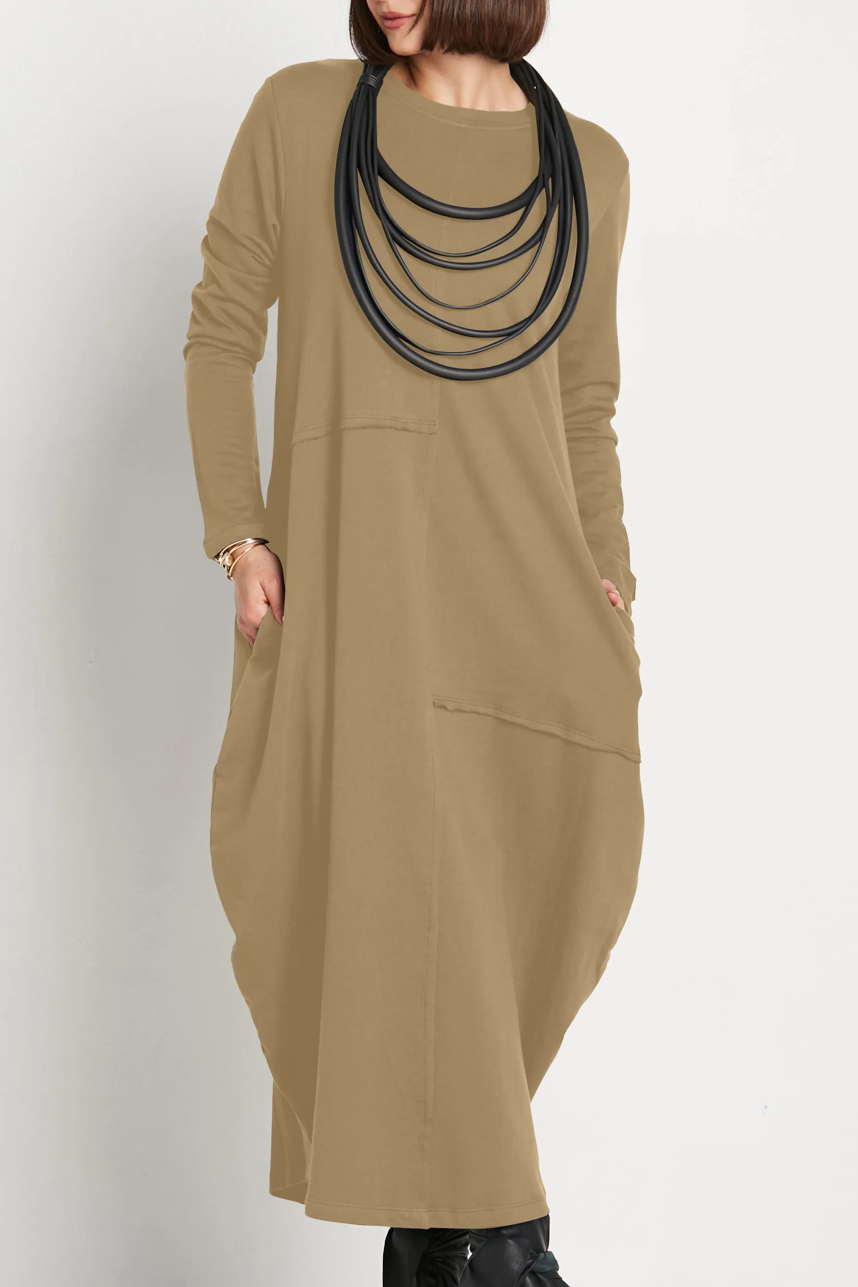French Terry Bubble Dress