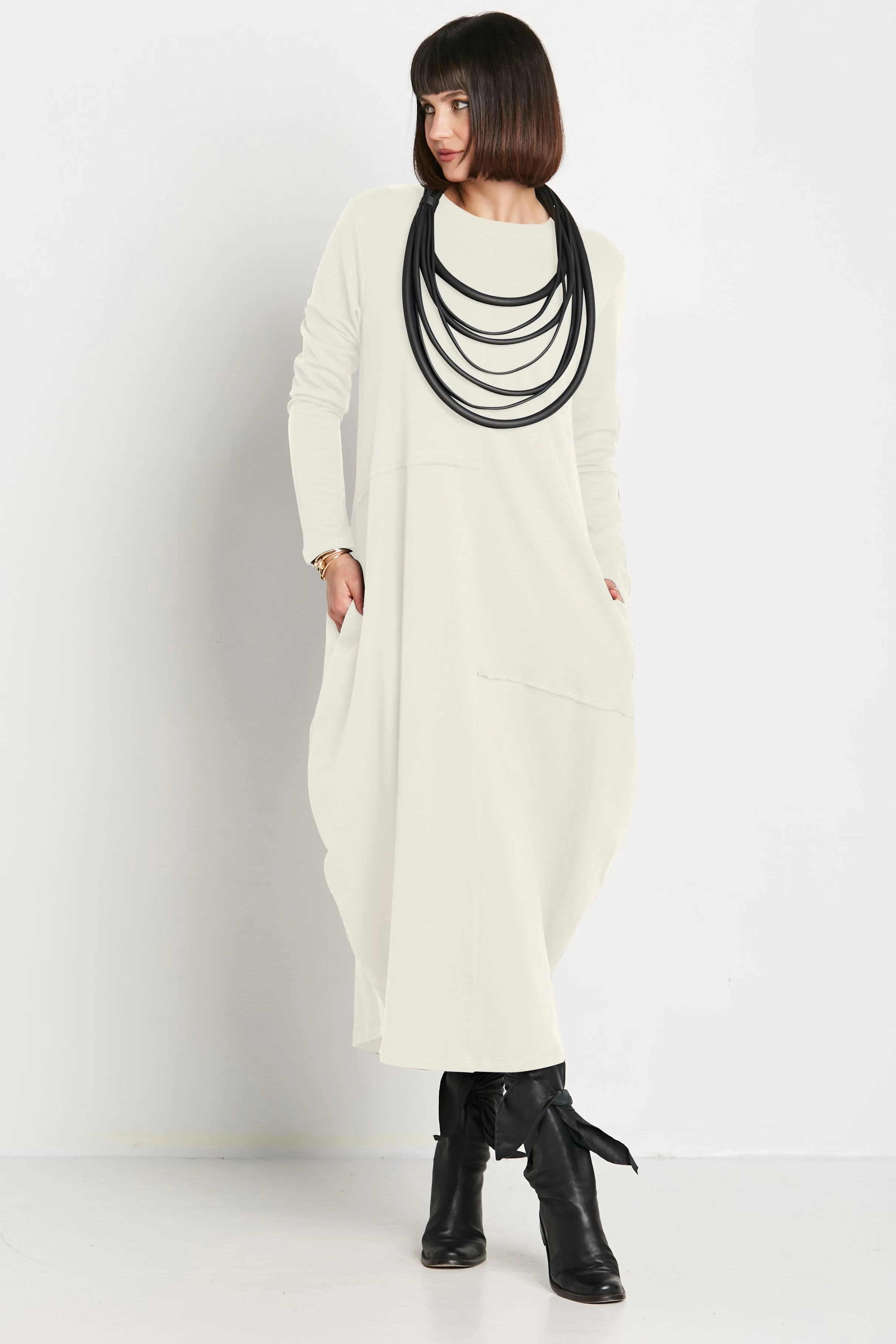 French Terry Bubble Dress