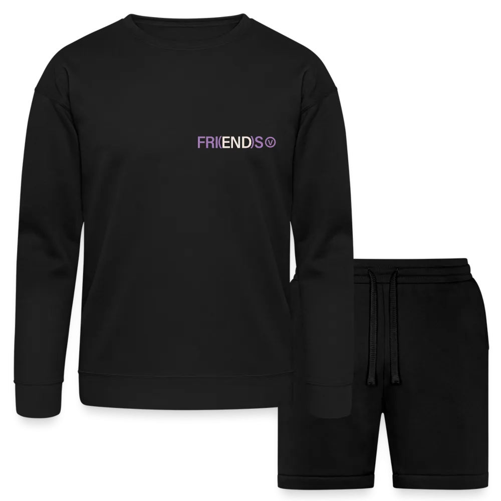 Friends Bella   Canvas Unisex Sweatshirt & Short Set