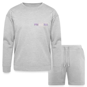 Friends Bella   Canvas Unisex Sweatshirt & Short Set
