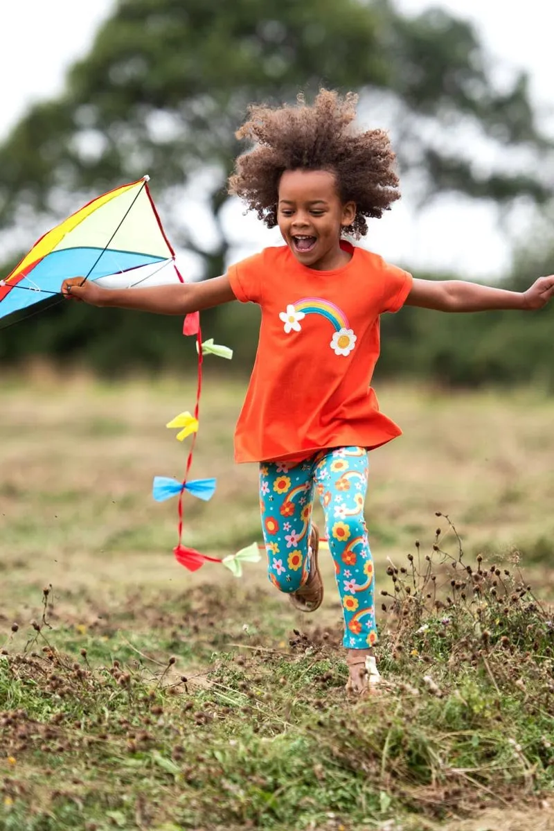 Frugi Dahlia Skies Libby Leggings - 2 Pack