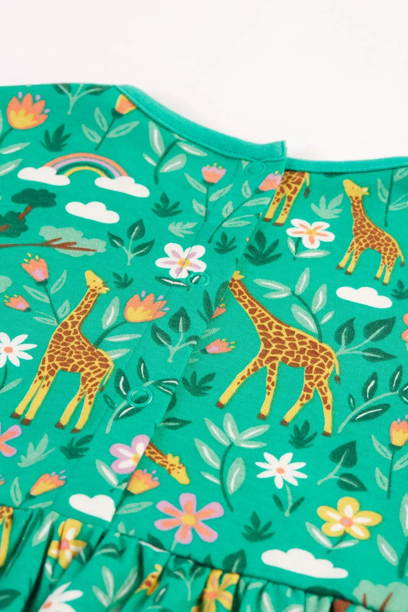 Frugi Dani Dress 500138A4atog Giraffes