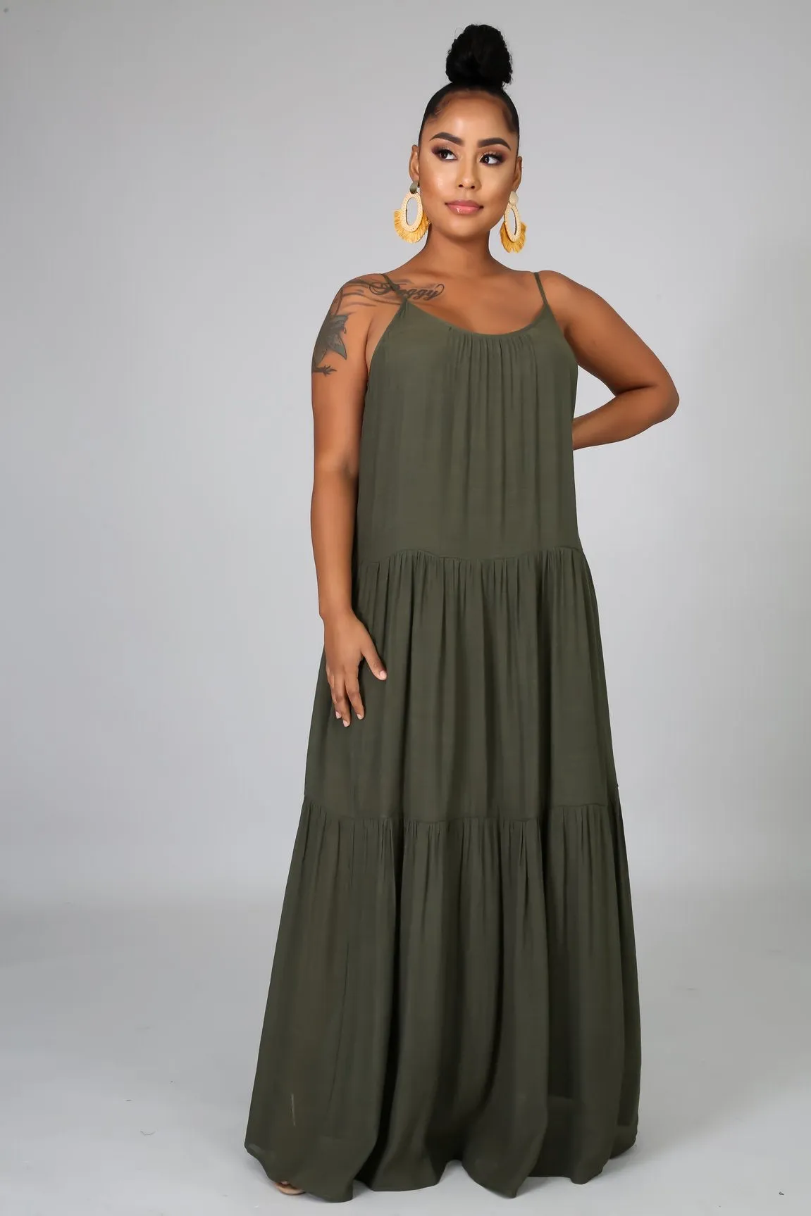 Georgia olive maxi