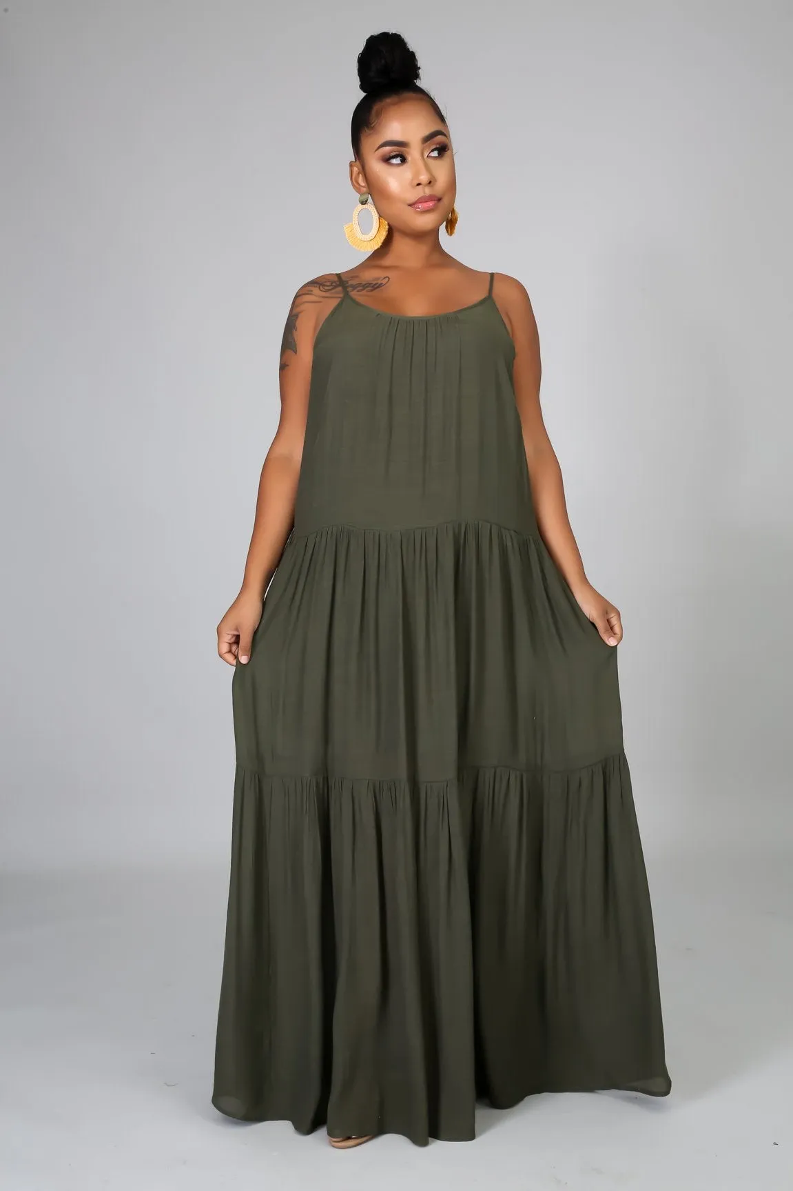 Georgia olive maxi