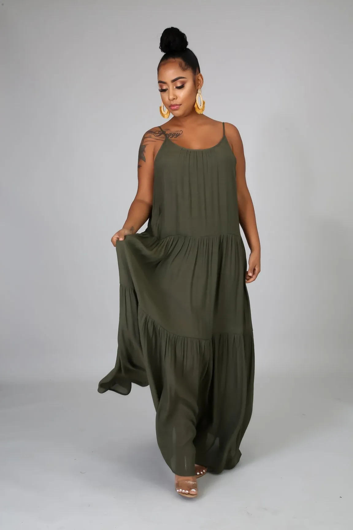 Georgia olive maxi