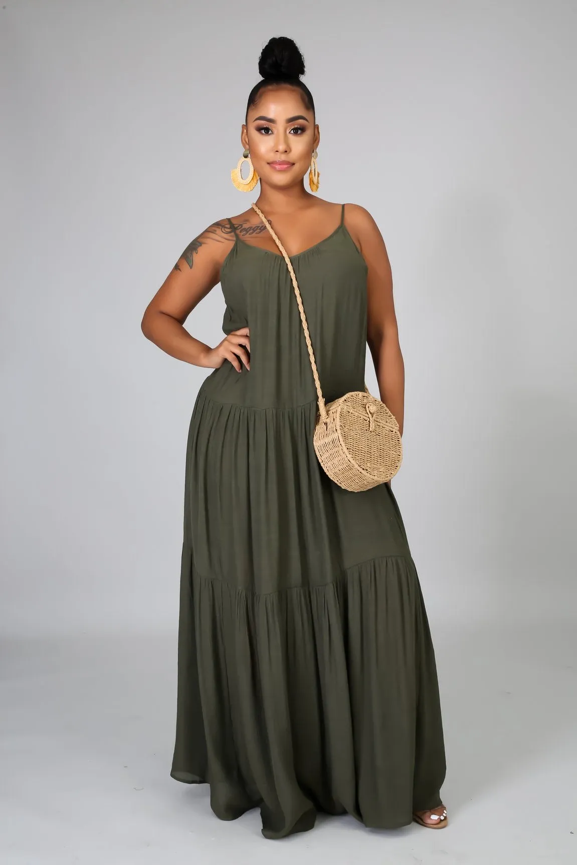 Georgia olive maxi
