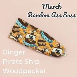 Ginger Pirate Ship Woodpecker Random Ass Stretch